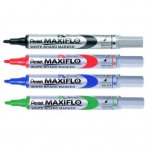 Набор маркеров Maxiflo для сухостираемых досок, 4 шт.