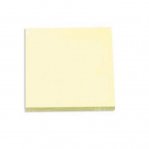 Блок бумаги статической  AXENT 75 х 75мм, 100л., желтый